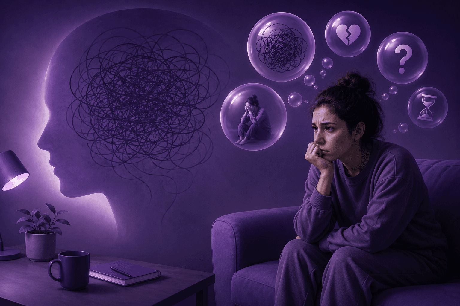 چرا بعضی افراد بیشتر نشخوار فکری می‌کنند؟