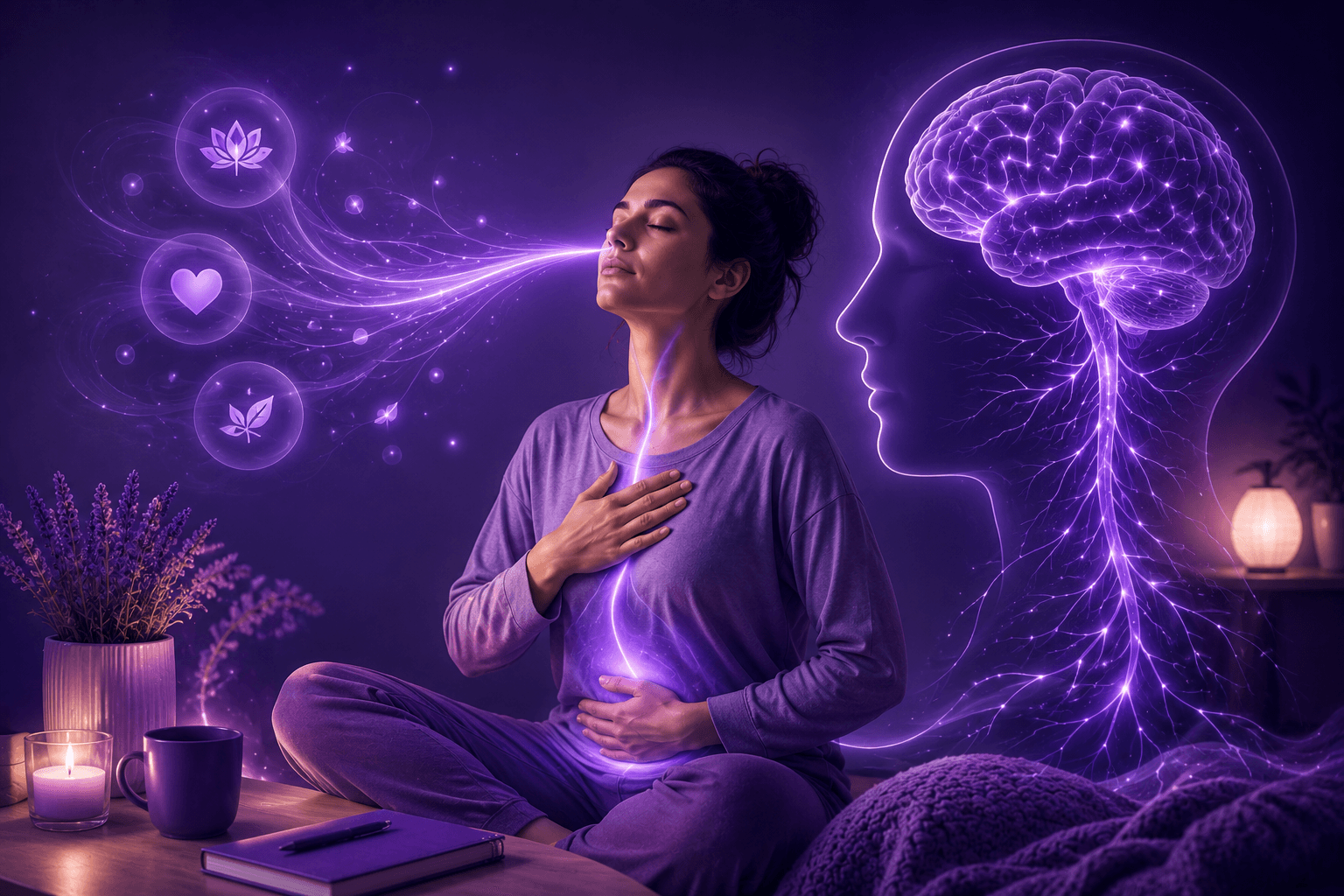 نقش تنفس عمیق در آرام‌سازی سیستم عصبی